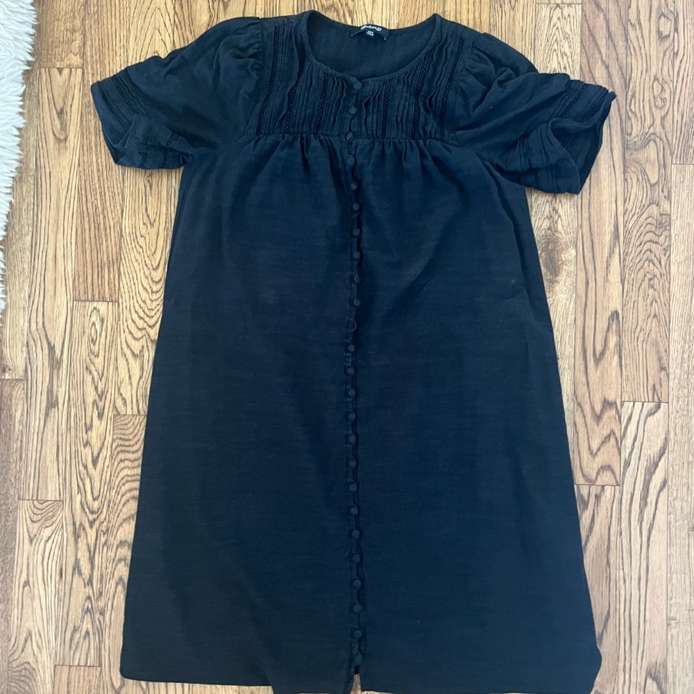 Madewell Black Boho Tunic Dress / Top